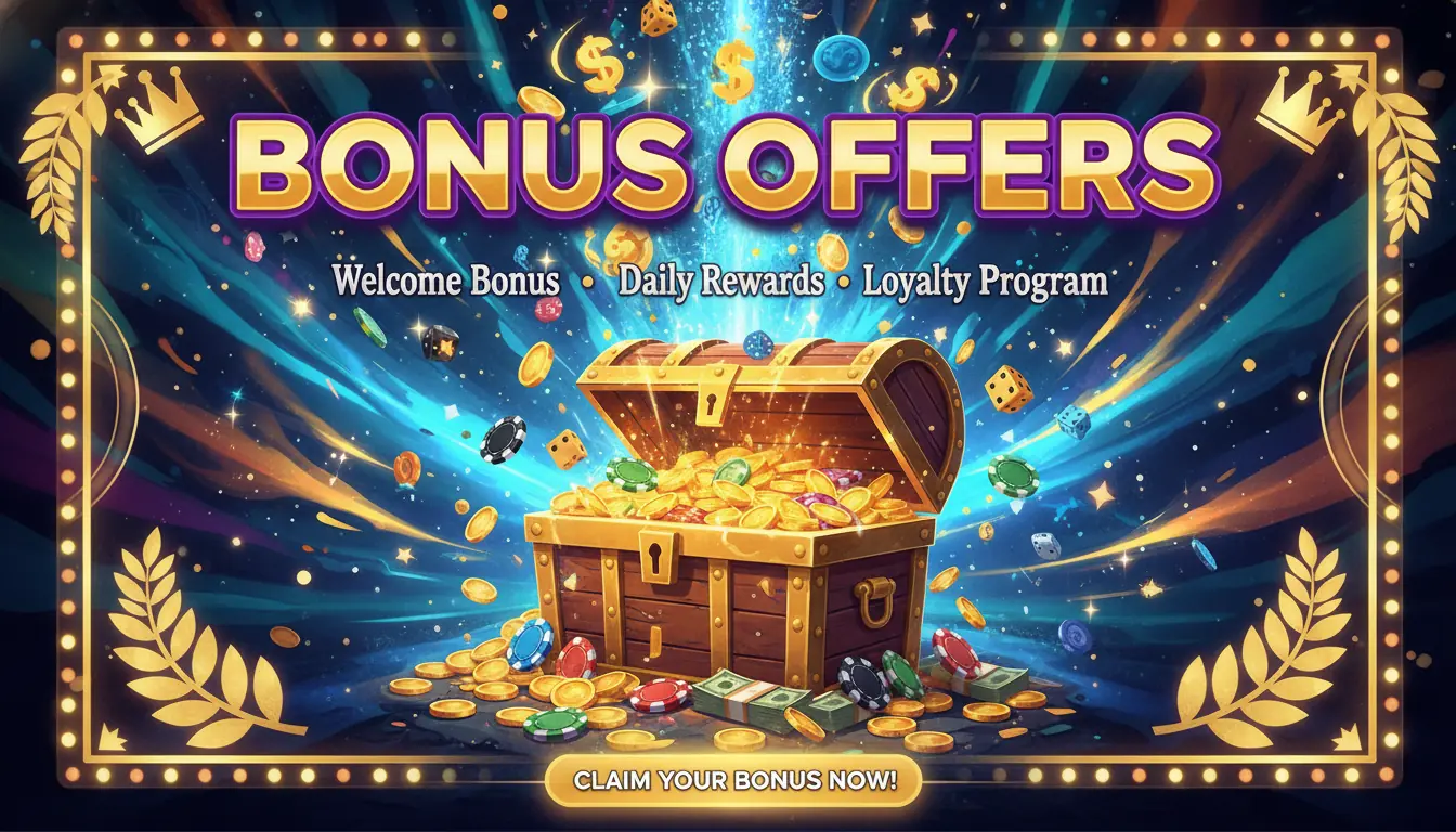 Mega ball casino ボーナスオファー